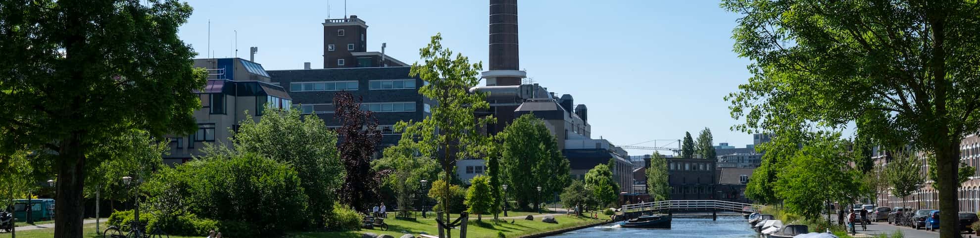Uitzicht op Singelpark