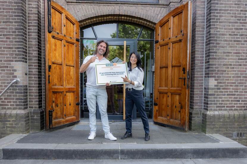 UX gevalideerde twee-stappenaanpak